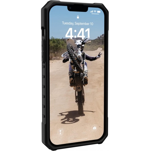 Urban Armor Gear UAG Pathfinder-skal kompatibelt med Apple iPhone 14 Plus - Olivgrön 114053117272