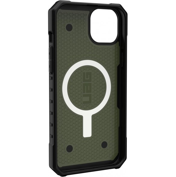 Urban Armor Gear UAG Pathfinder-skal kompatibelt med Apple iPhone 14 Plus - Olivgrön 114053117272