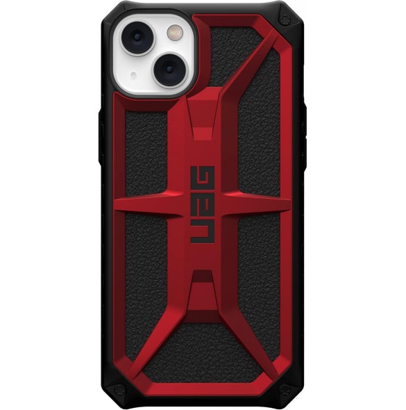 Urban Armor Gear UAG Monarch Skyddsskal Kompatibelt med Apple iPhone 14 Plus - Crimson