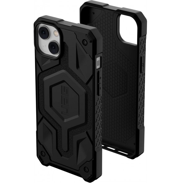 Urban Armor Gear UAG Monarch Pro Skyddsskal Kompatibelt med Apple iPhone 14 Plus - Svart (114029115555)