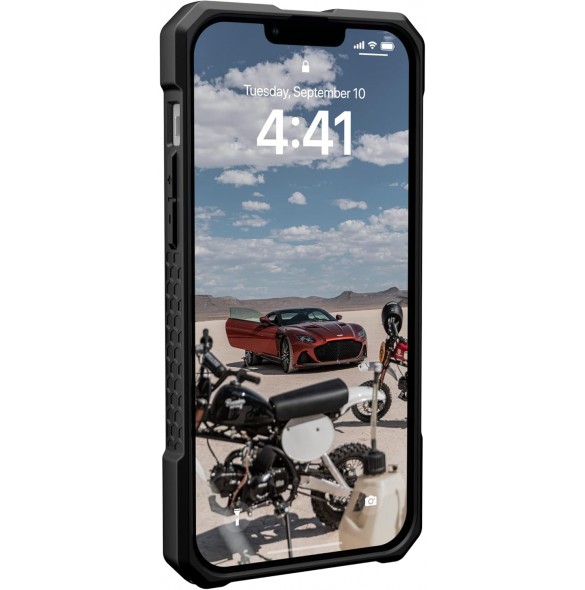 Urban Armor Gear UAG Monarch Pro Skyddsskal Kompatibelt med Apple iPhone 14 Plus - Svart (114029115555)