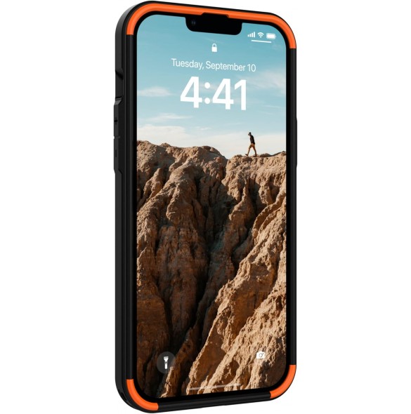 Urban Armor Gear UAG Civilian-skal kompatibelt med Apple iPhone 14 Plus - Svart (114037114040)