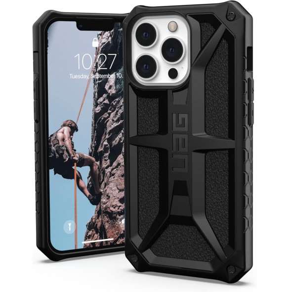 Urban Armor Gear Monarch Skyddsskal med Apple iPhone 13 Pro - Svart (113151114040)
