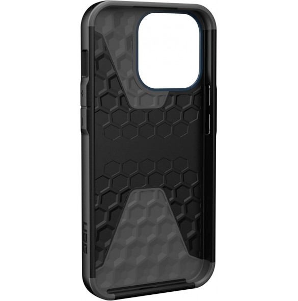 Urban Armor Gear Civilian-skal kompatibelt med Apple iPhone 13 Pro - blå (11315D115555)