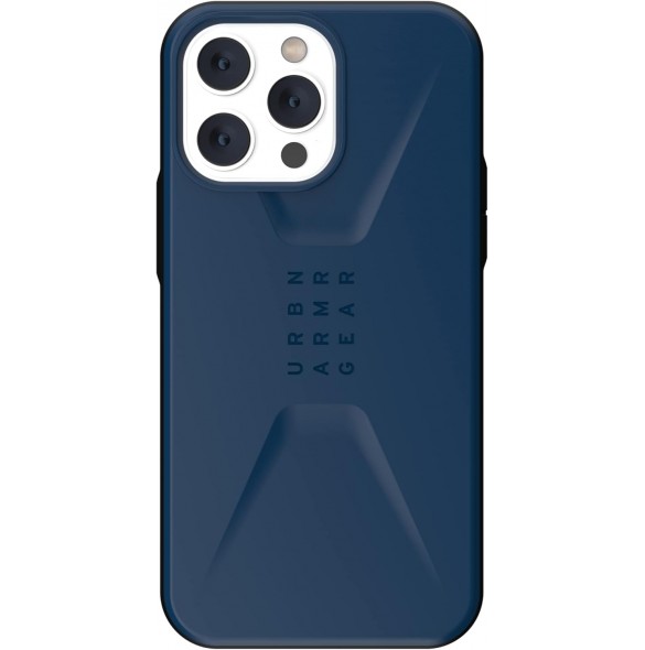 Urban Armor Gear UAG Civilian-skal kompatibelt med Apple iPhone 14 Pro Max - Blå (114043115555)