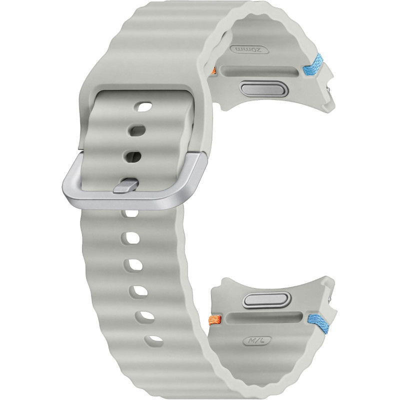 Samsung Sport Band (S/M) ET-SNL30 för Galaxy Watch7 | Klockarmband, Sportarmband Elastiskt, Cream