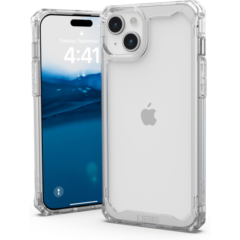 URBAN ARMOR GEAR UAG-skal kompatibelt med iPhone 15 Plus Plyo Ice