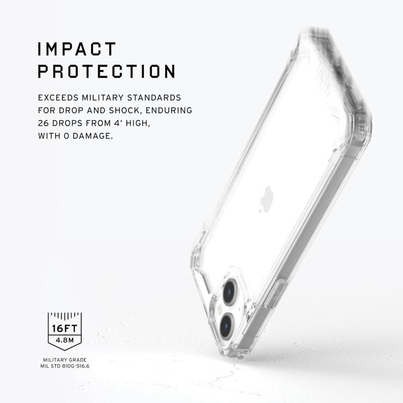 URBAN ARMOR GEAR UAG-skal kompatibelt med iPhone 15 Plus Plyo Ice