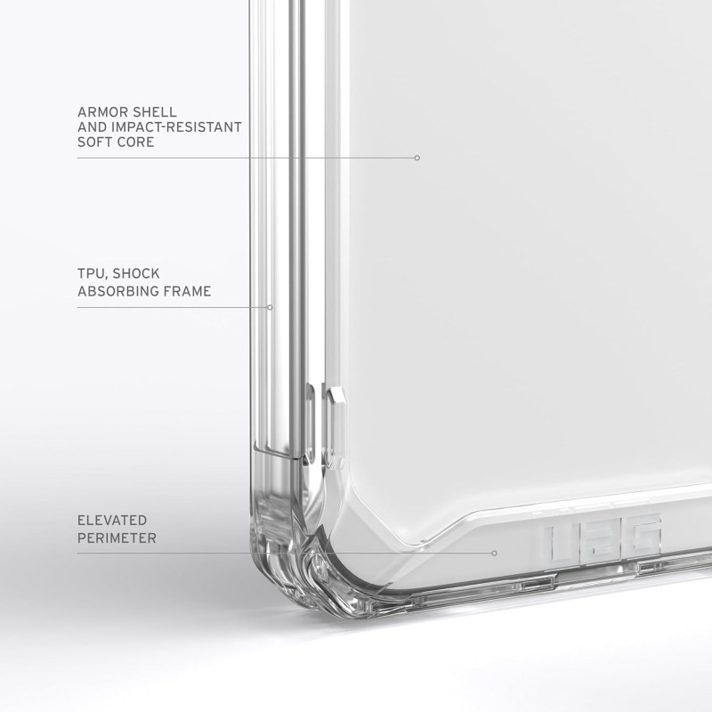 URBAN ARMOR GEAR UAG-skal kompatibelt med iPhone 15 Plus Plyo Ice