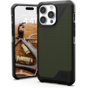 URBAN ARMOR GEAR UAG-skal kompatibelt med iPhone 15 Pro Max-skal Metropolis LT Kevlar Olive