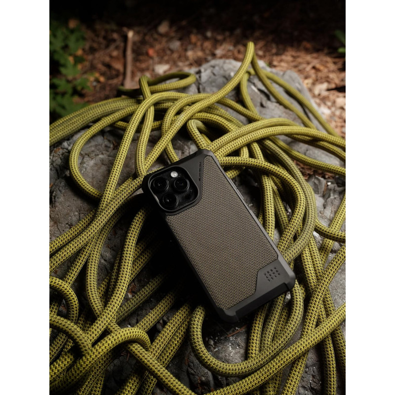 URBAN ARMOR GEAR UAG-skal kompatibelt med iPhone 15 Pro Max-skal Metropolis LT Kevlar Olive