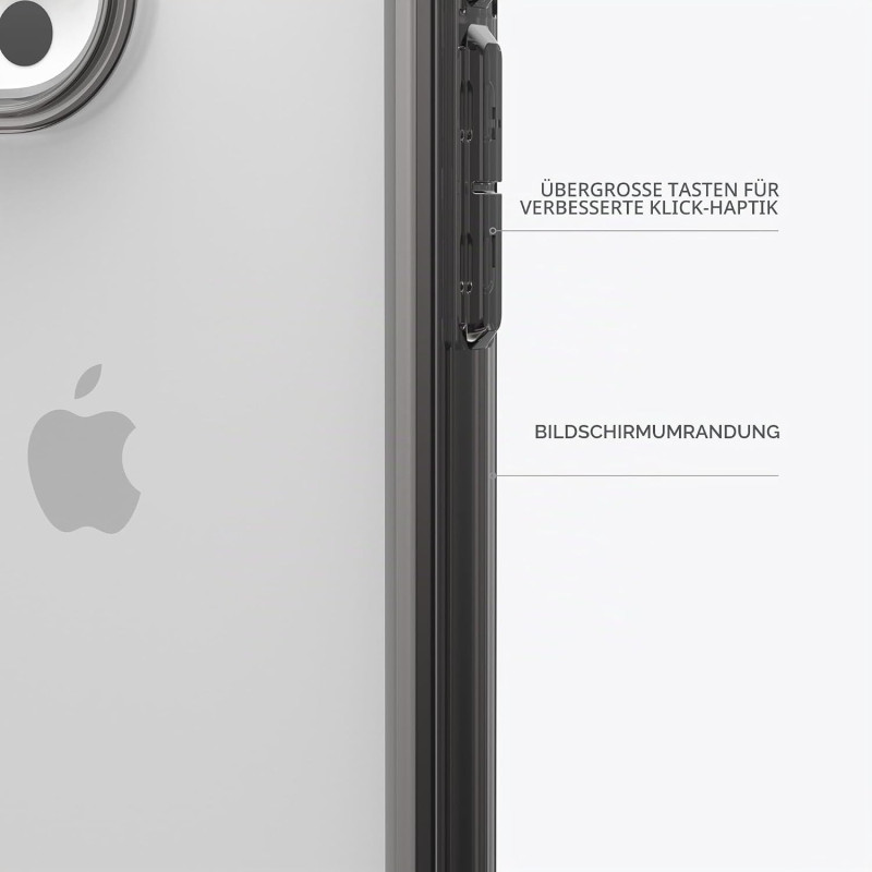 URBAN ARMOR GEAR UAG-skal kompatibelt med iPhone 15 Pro Max, Plyo Ash