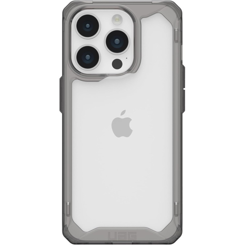 URBAN ARMOR GEAR Plyo-skal kompatibelt med Apple iPhone 15 Pro - Grå transparent