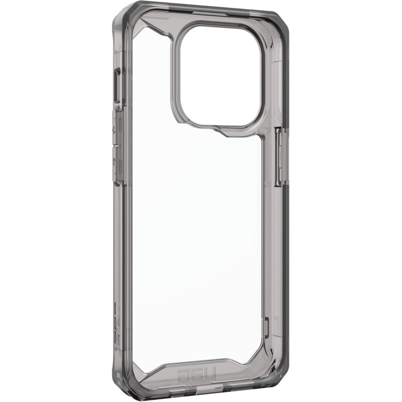 URBAN ARMOR GEAR Plyo-skal kompatibelt med Apple iPhone 15 Pro - Grå transparent