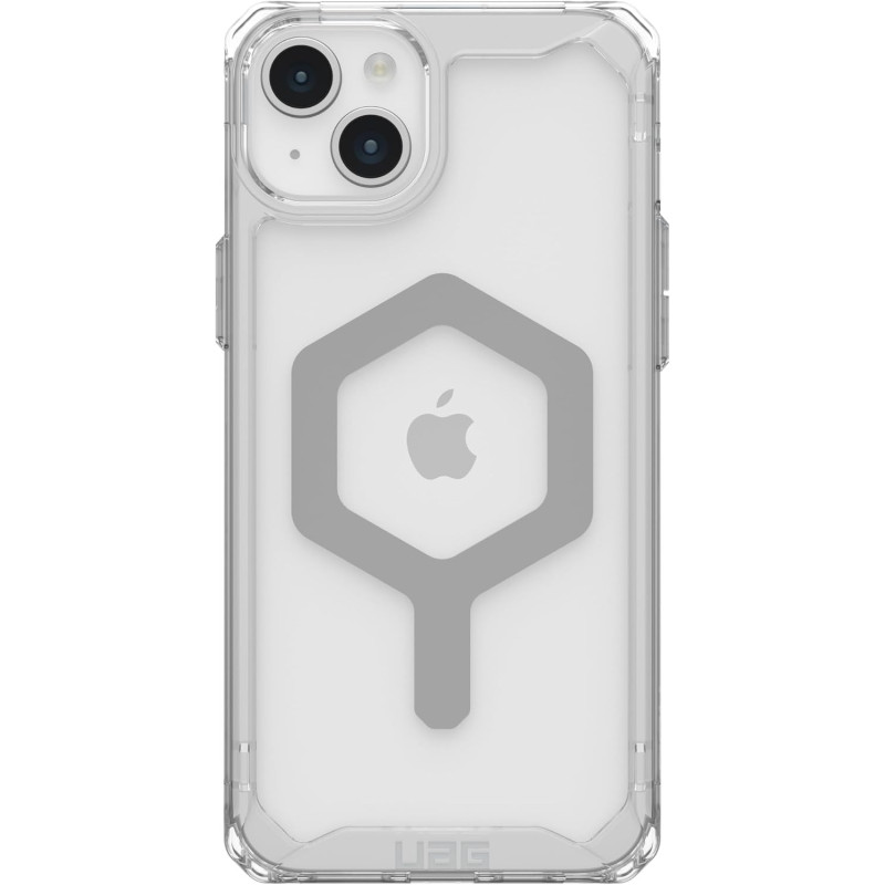URBAN ARMOR GEAR UAG-skal kompatibelt med iPhone 15 Plus- Plyo Ice/Silver