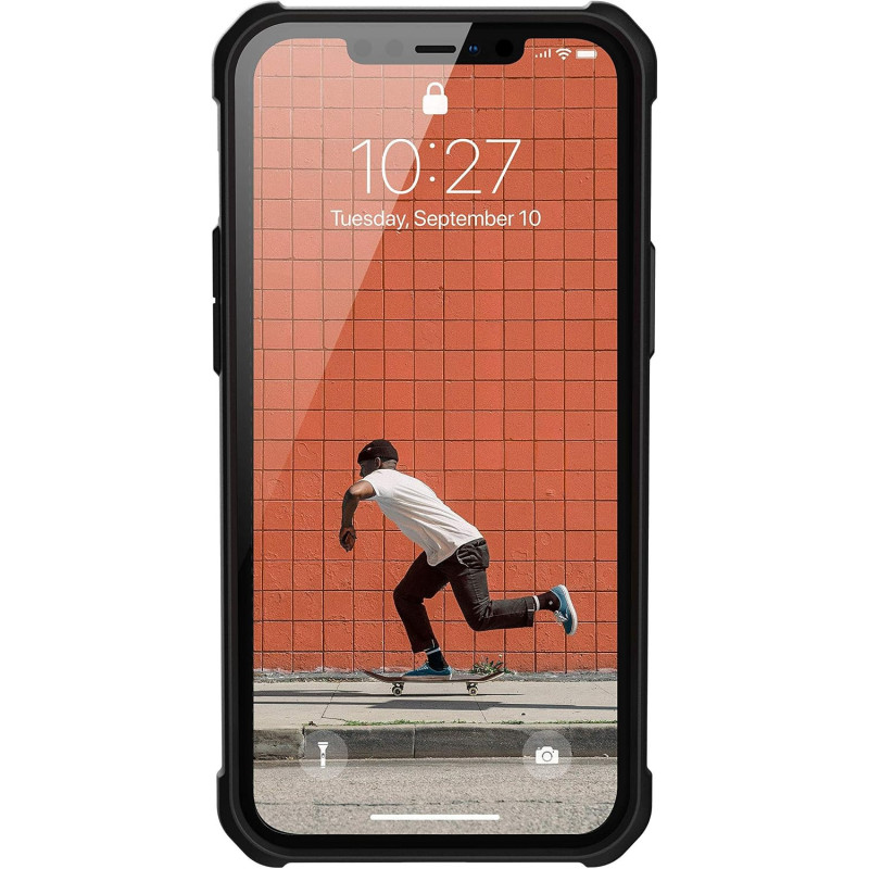 UAG Urban Armor Gear Metropolis LT Läderfodral Apple iPhone 12 Pro Max (Svart)