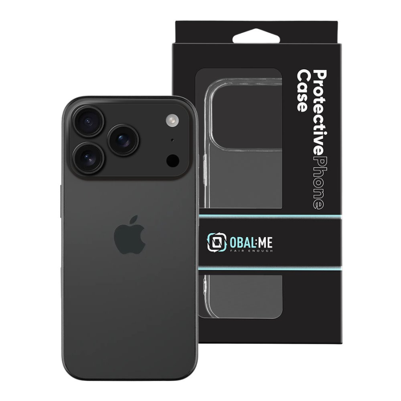 OBAL:ME TPU Cover for Apple iPhone 17 Pro/18 Pro Transparent