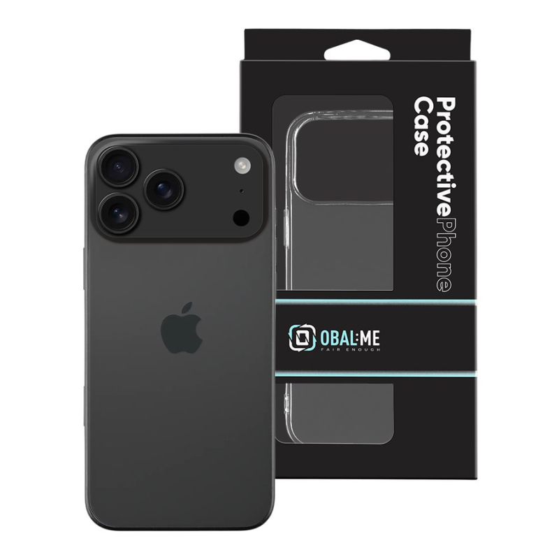 OBAL:ME TPU Cover for Apple iPhone 17 Pro Max/18 Pro Max Transparent