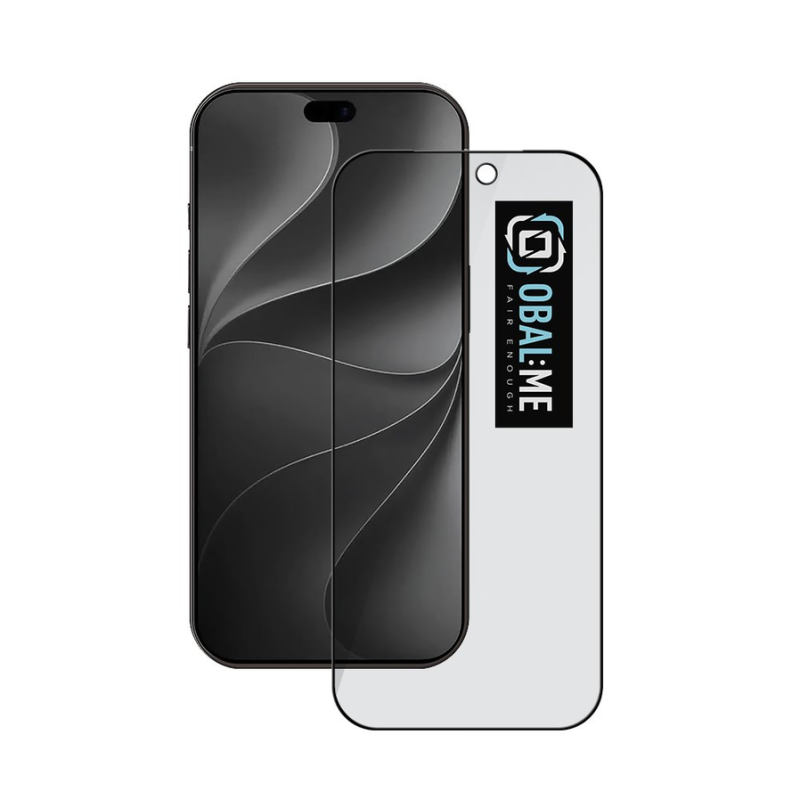 OBAL:ME Privacy 5D Glass Screen Protector for Apple iPhone 18 Pro Black