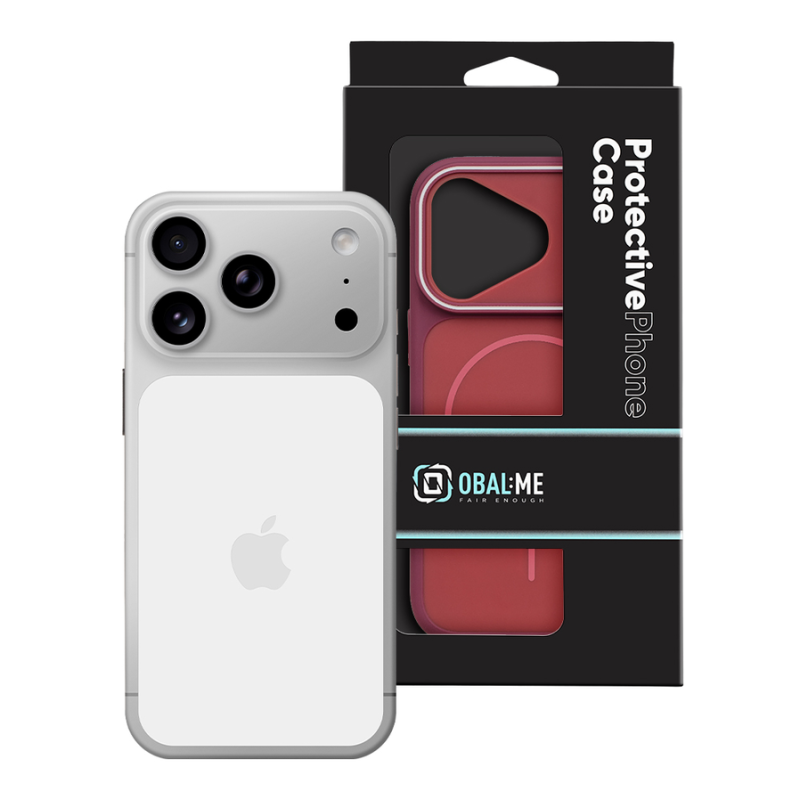 OBAL:ME MagNetix Delta Cover for Apple iPhone 17 Pro/18 Pro Wine Red
