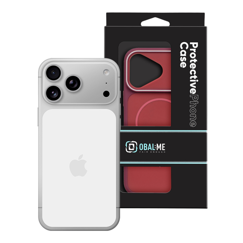 OBAL:ME MagNetix Delta Cover for Apple iPhone 17 Pro Max/18 Pro Max Wine Red