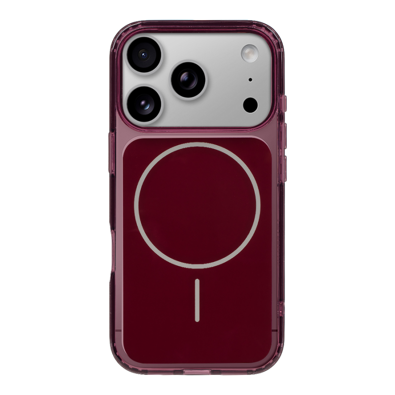 OBAL:ME MagNetix ColorSlate Cover for Apple iPhone 17 Pro/18 Pro Dark Cherry