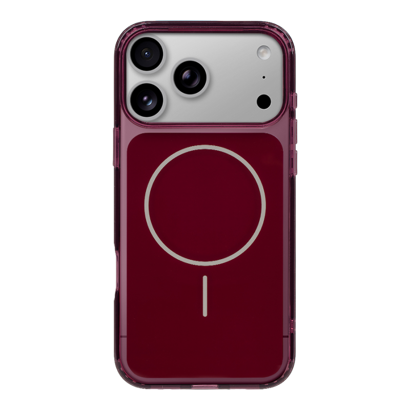 OBAL:ME MagNetix ColorSlate Cover for Apple iPhone 17 Pro Max/18 Pro Max Dark Cherry