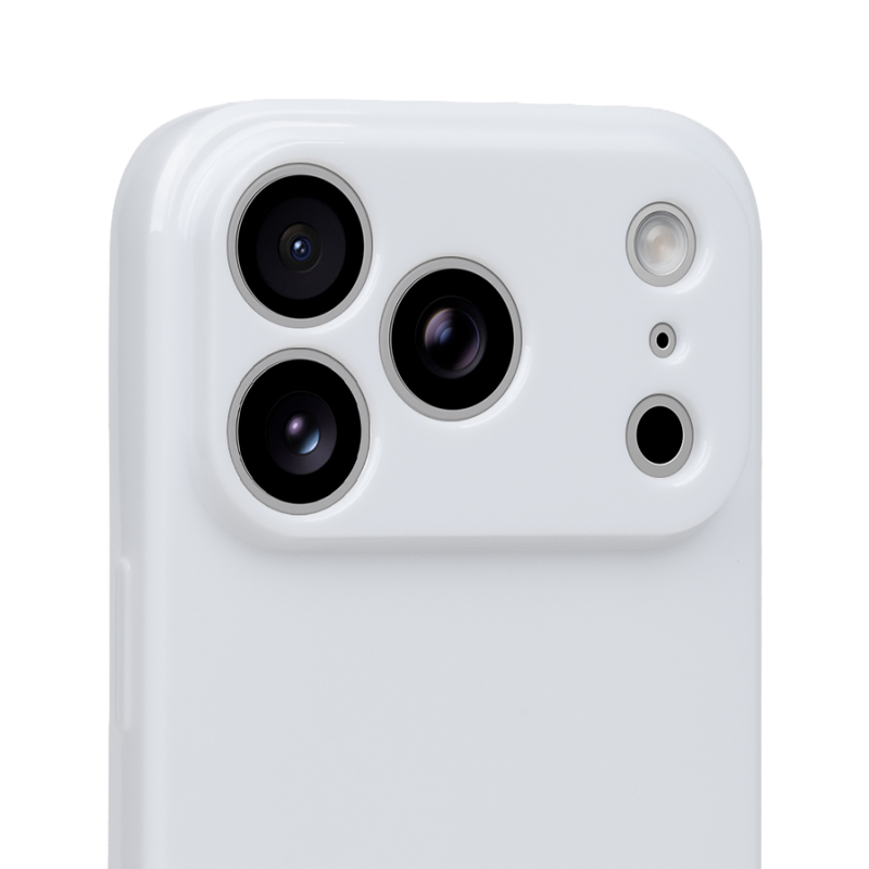 OBAL:ME Glossy Cover for Apple iPhone 18 Pro White