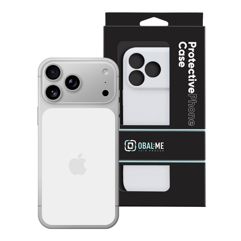 OBAL:ME Glossy Cover for Apple iPhone 18 Pro Max White