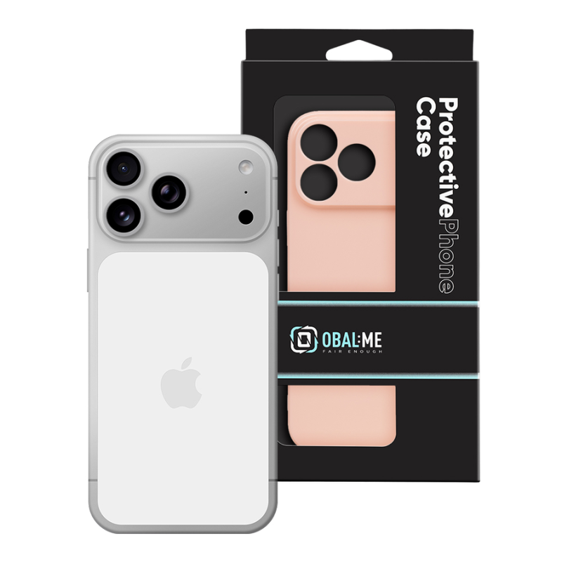 OBAL:ME Glossy Cover for Apple iPhone 18 Pro Max Blush