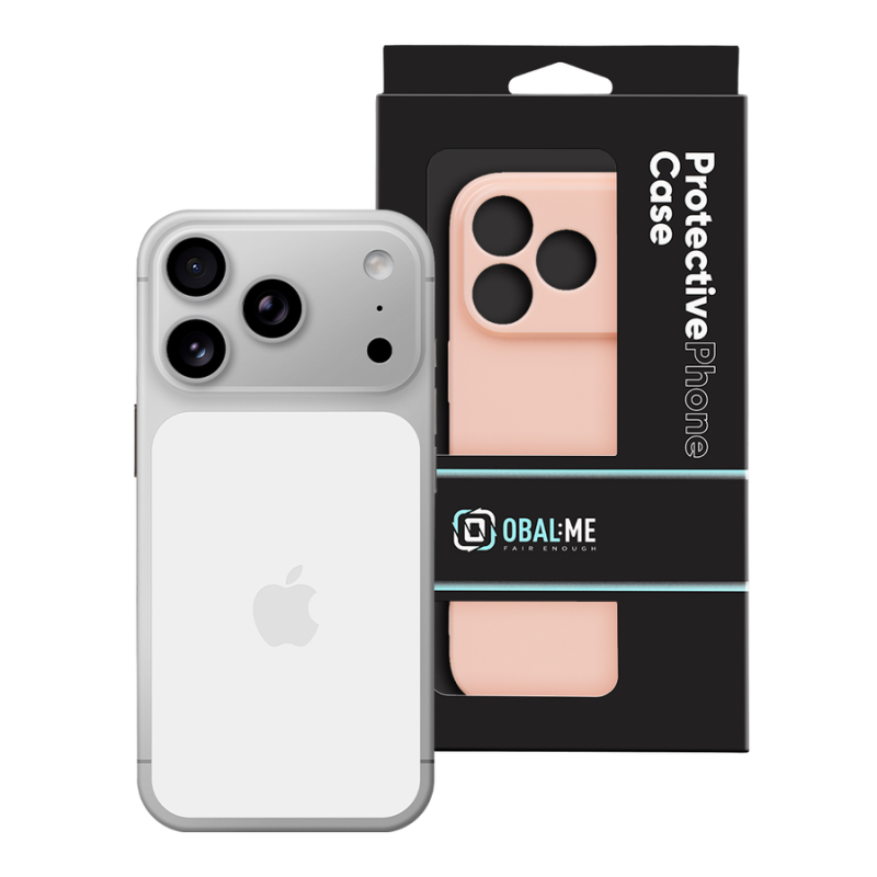 OBAL:ME Glossy Cover for Apple iPhone 18 Pro Blush
