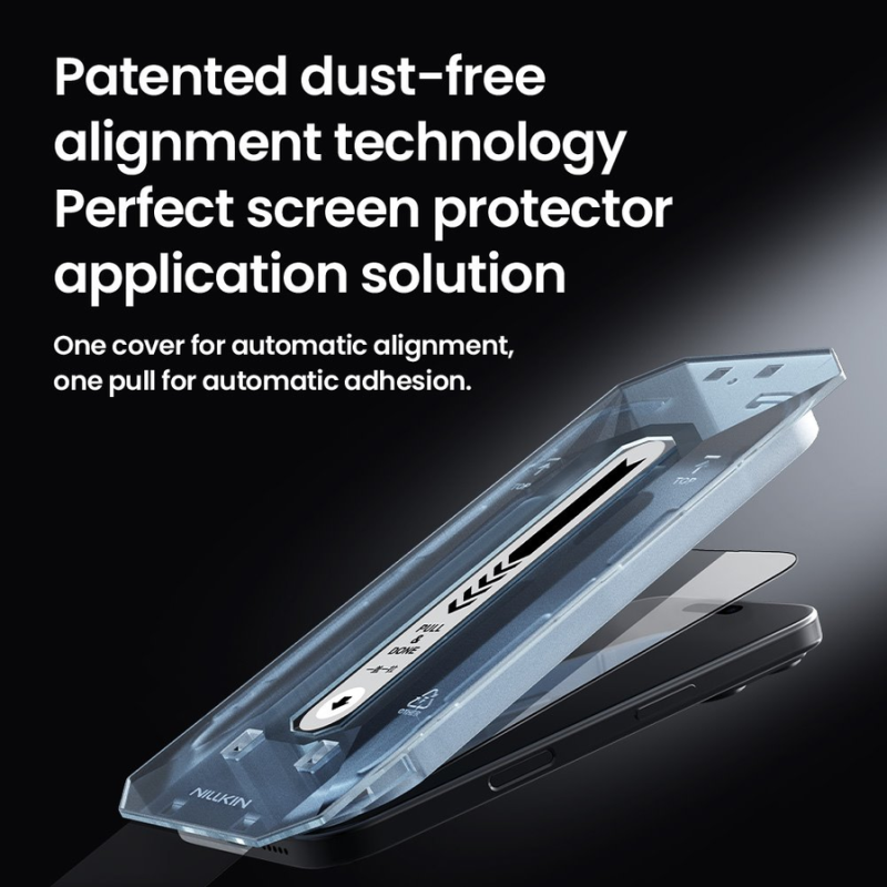 Nillkin Tempered Glass 2.5D CP+ PRO Black for Apple iPhone 17 Pro Max/18 Pro Max (with applicator)