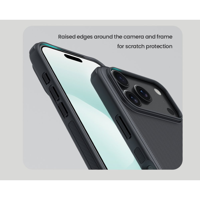 Nillkin Super Frosted PRO Back Cover for Apple iPhone 17 Pro Max/18 Pro Max Black