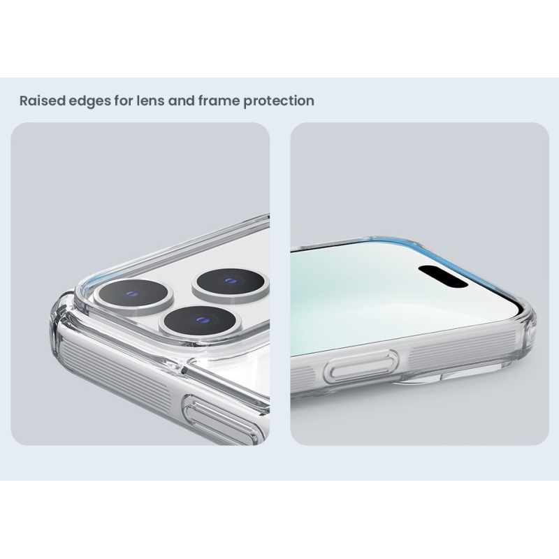 Nillkin Nature TPU PRO Magnetic Cover for Apple iPhone 17 Pro/18 Pro Transparent Black