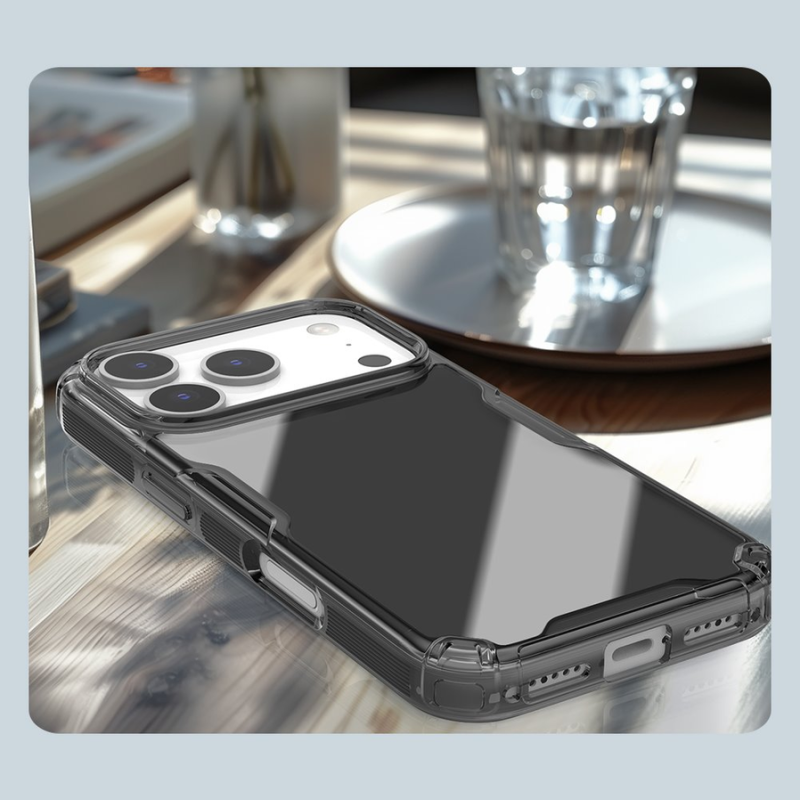 Nillkin Nature TPU PRO Cover for Apple iPhone 17 Pro/18 Pro Transparent Black