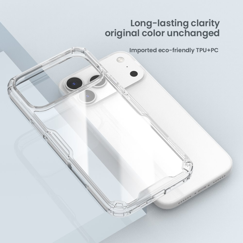 Nillkin Nature TPU PRO Cover for Apple iPhone 17 Pro Max/18 Pro Max Transparent Black