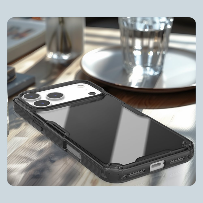 Nillkin Nature TPU PRO Cover for Apple iPhone 17 Pro Max/18 Pro Max Transparent Black