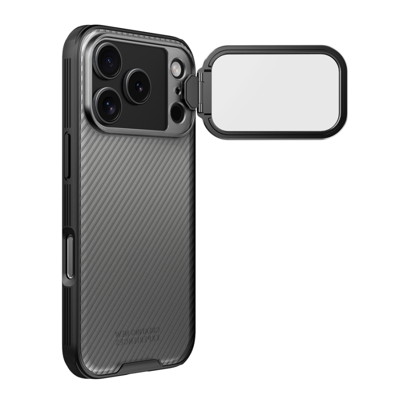Nillkin CamShield Prop Case for Apple iPhone 17 Pro/18 Pro Transparent Black