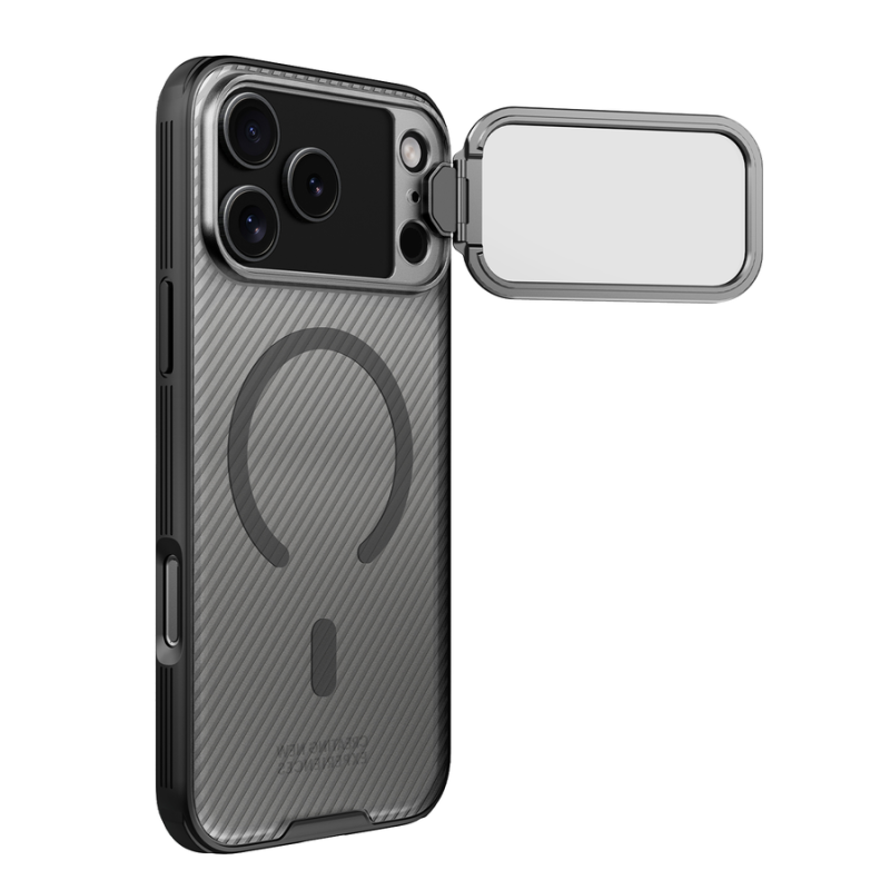 Nillkin CamShield Prop Magnetic Case for Apple iPhone 17 Pro Max/18 Pro Max Transparent Black