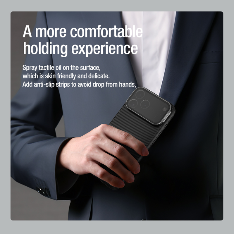 Nillkin CamShield Prop Magnetic Case for Apple iPhone 17 Pro Max/18 Pro Max Black