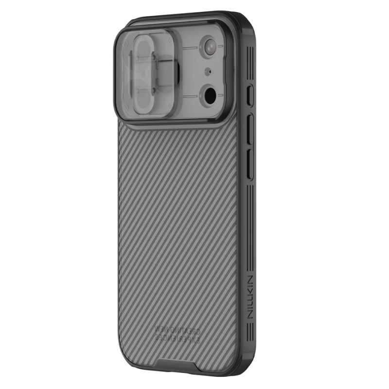 Nillkin CamShield PRO Case for Apple iPhone 17 Pro/18 Pro Transparent Black