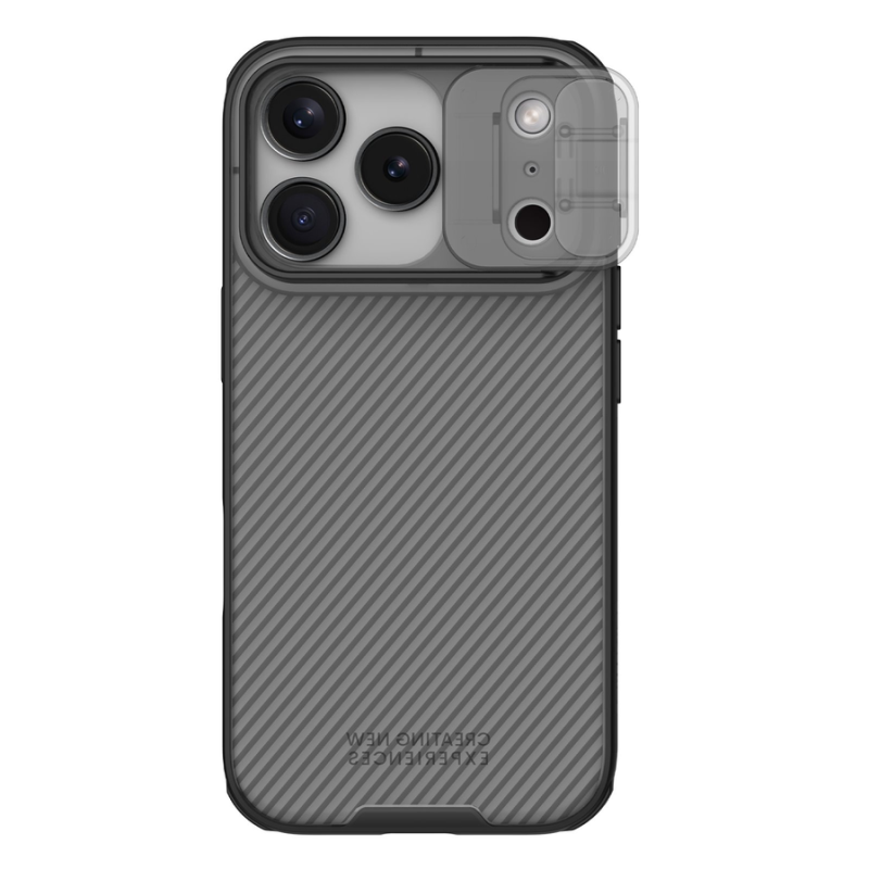 Nillkin CamShield PRO Case for Apple iPhone 17 Pro/18 Pro Transparent Black