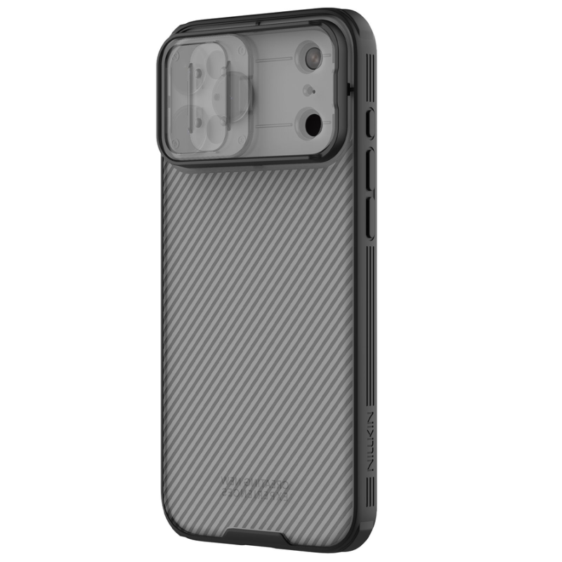 Nillkin CamShield PRO Case for Apple iPhone 17 Pro Max/18 Pro Max Transparent Black