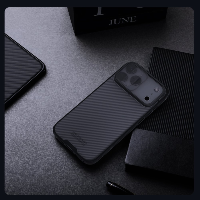 Nillkin CamShield PRO Case for Apple iPhone 17 Pro Max/18 Pro Max Transparent Black