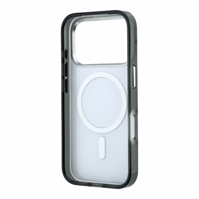 Karl Lagerfeld PU Semi Wrap Smooth Sketch Bodies Magsafe Case for iPhone 18 Pro Black