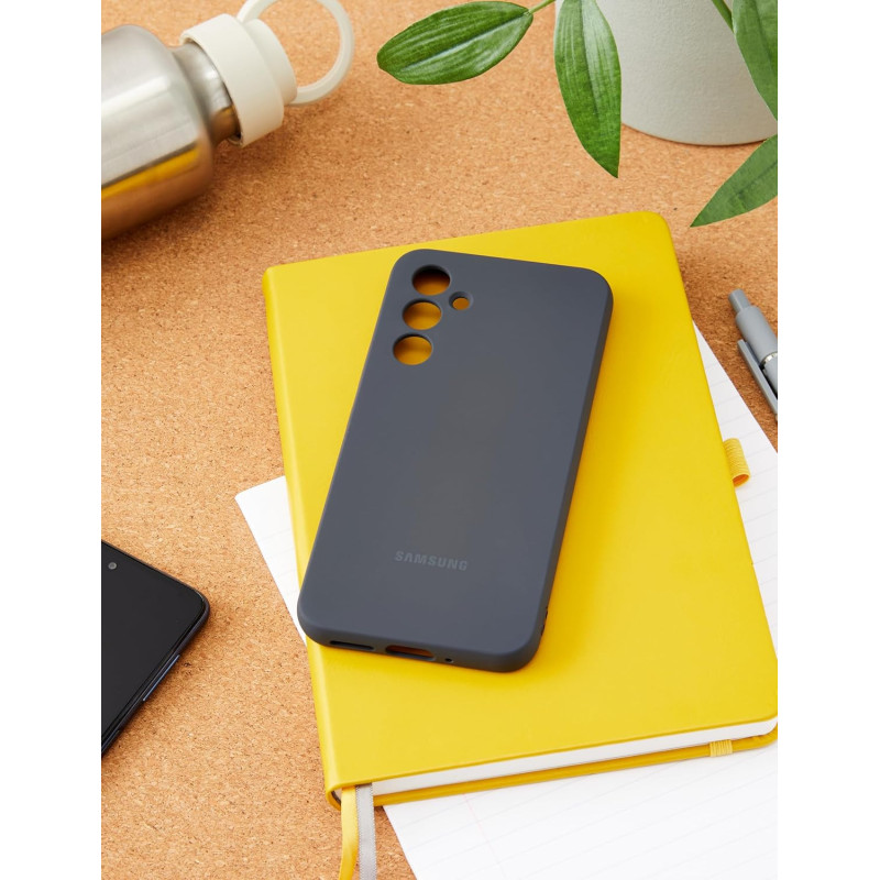 Samsung Silicone Case EF-PA546 för Galaxy A54 5G, mobilskal, skyddsfodral i svart