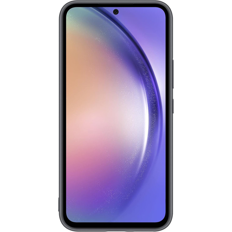 Samsung Silicone Case EF-PA546 för Galaxy A54 5G, mobilskal, skyddsfodral i svart