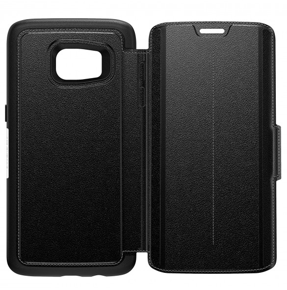 Otterbox Strada Läder Folio Case till Samsung Galaxy S7 Edge - Phantom Svart