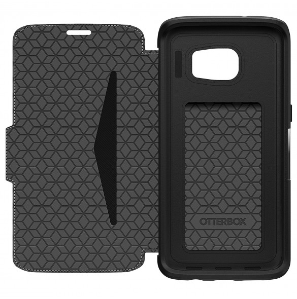 Otterbox Strada Läder Folio Case till Samsung Galaxy S7 Edge - Phantom Svart