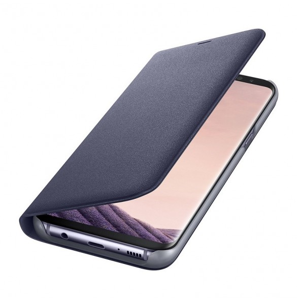 Samsung EF-NG955PVE LED View Cover Vikbart Fodral Till Samsung Galaxy S8 Plus - Violett